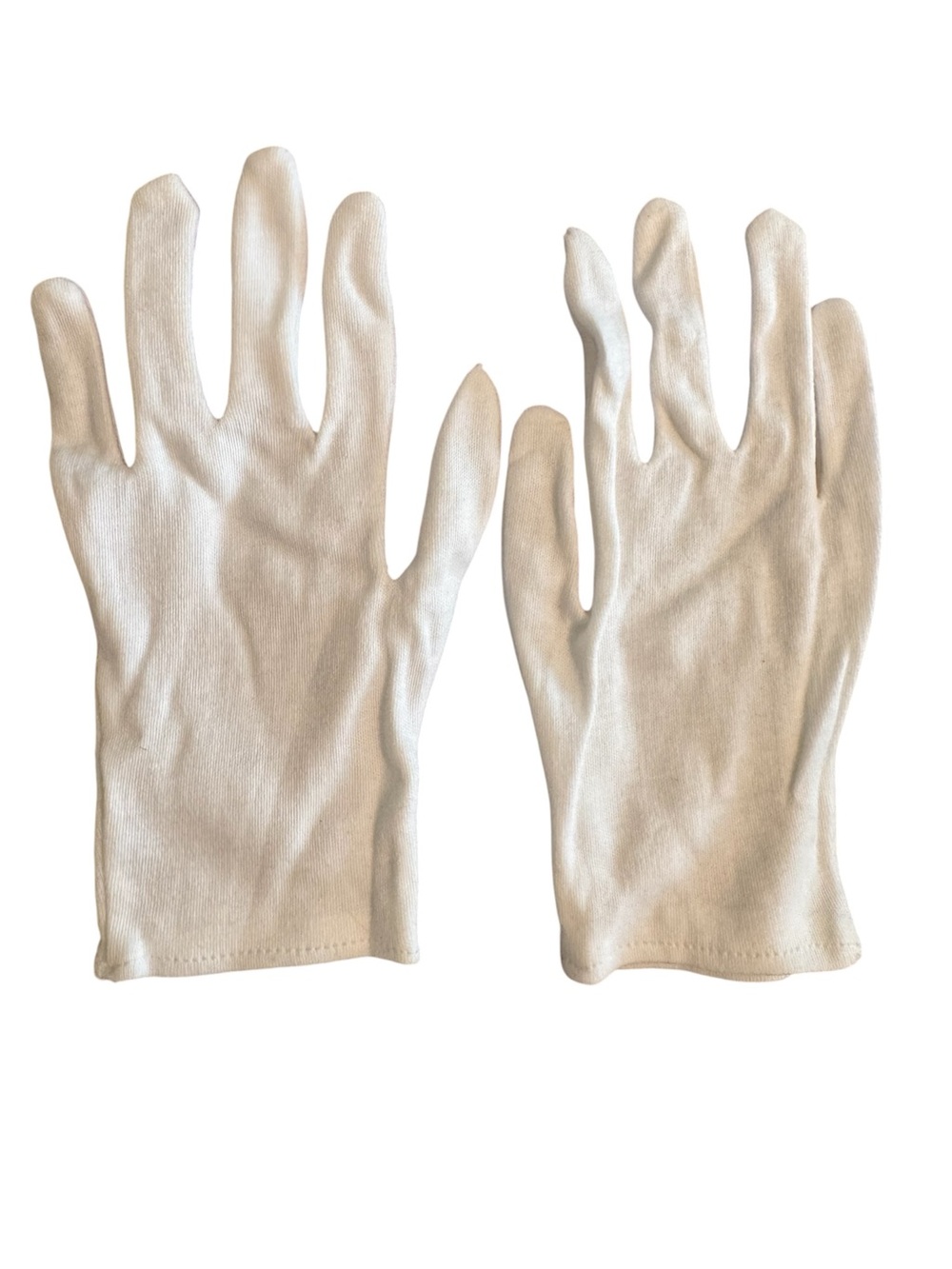 White Cotton Gloves - Pair